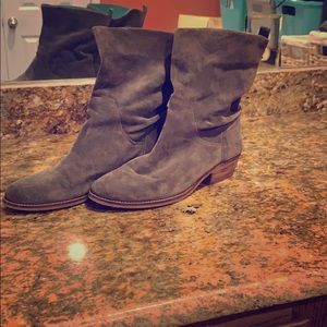 Lucky Brand Suede Booties